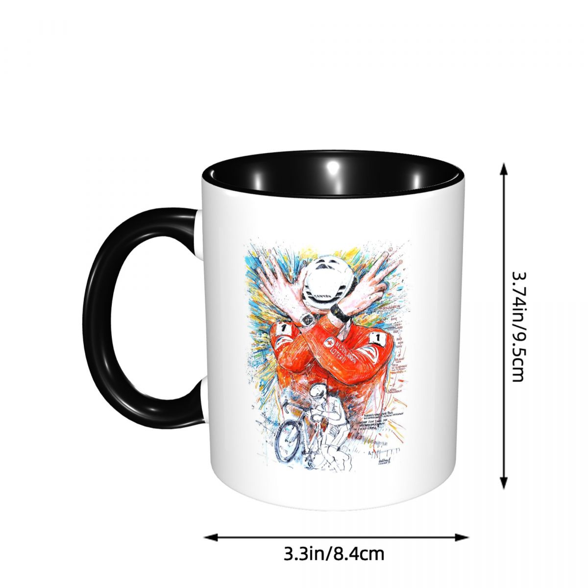 Taza de cerámica para café, té - Coffee Tea Van reseña y precio