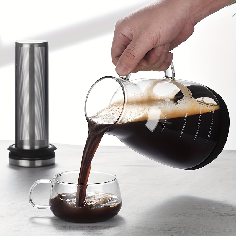 Jarra de Vidrio Clásica de 24o - Juice Tea Coffee reseña y precio