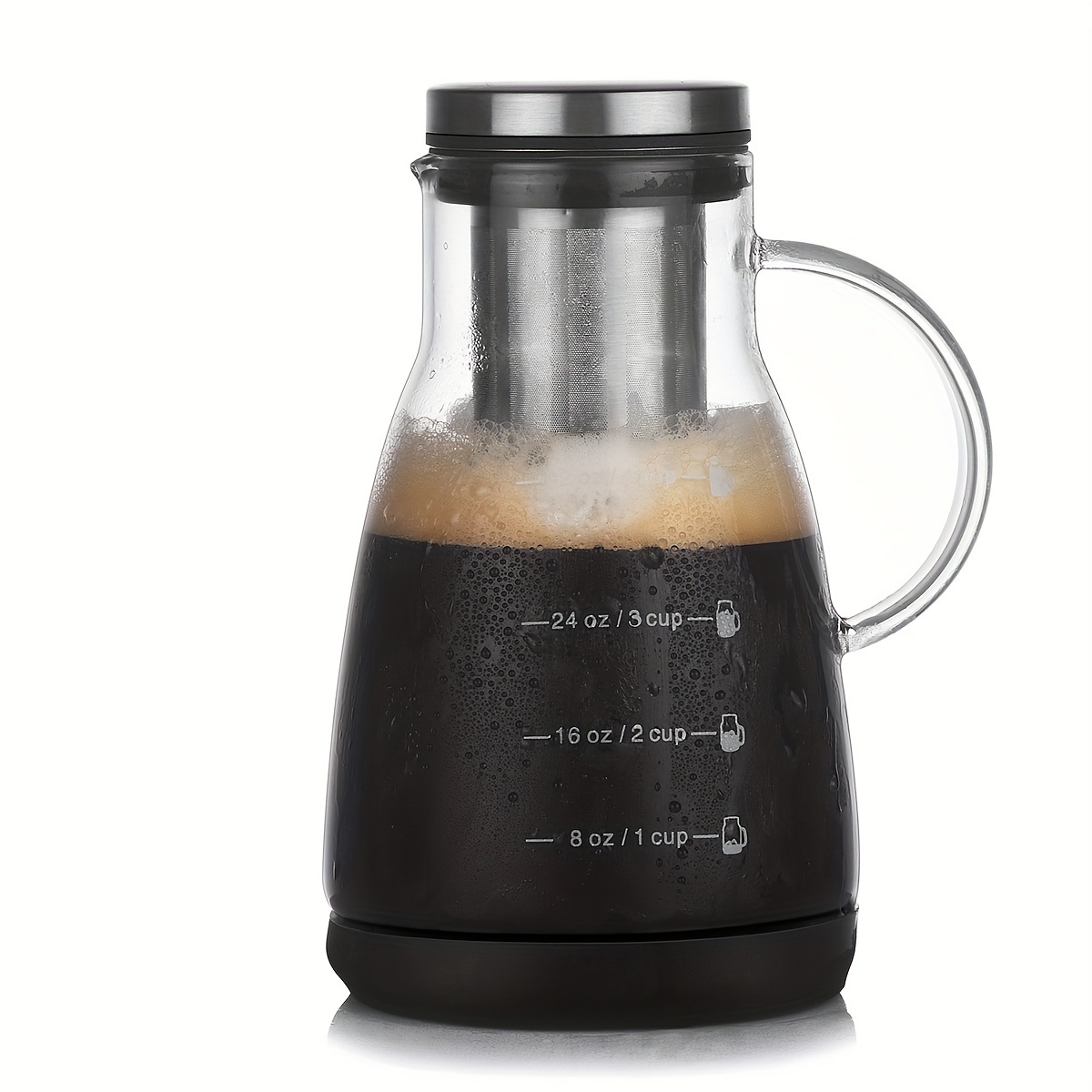 Jarra de Vidrio Clásica de 24o - Juice Tea Coffee reseña y precio