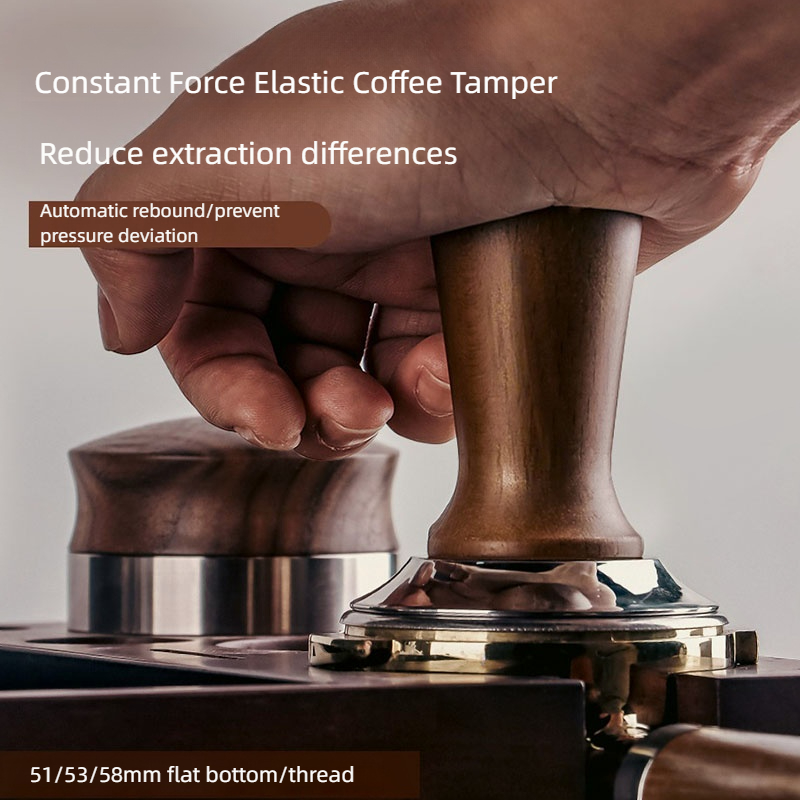 Martillo de café expreso de ma - Coffee Tamper Leveler reseña y precio