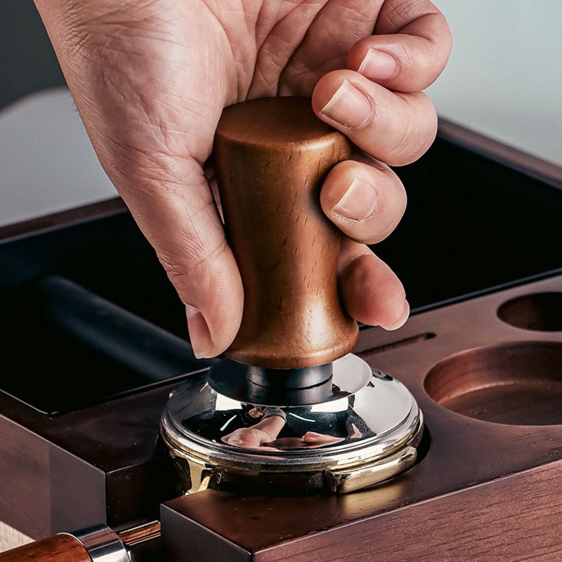 Martillo de café expreso de ma - Coffee Tamper Leveler reseña y precio