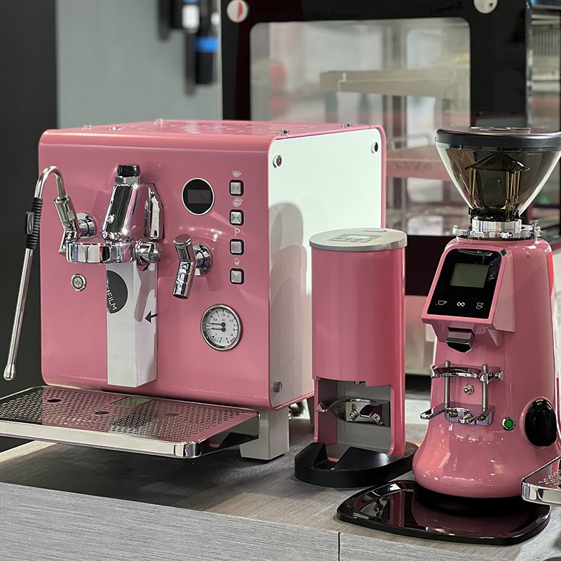 Cafetera Profesional Rosa Semi - Coffee & Tea Haus reseña y precio